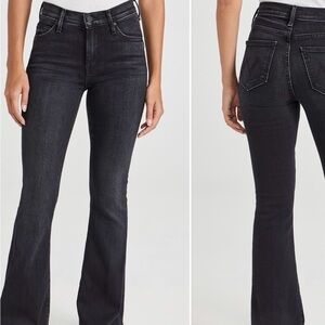 MOTHER Weekender Jean in Deep End (black)